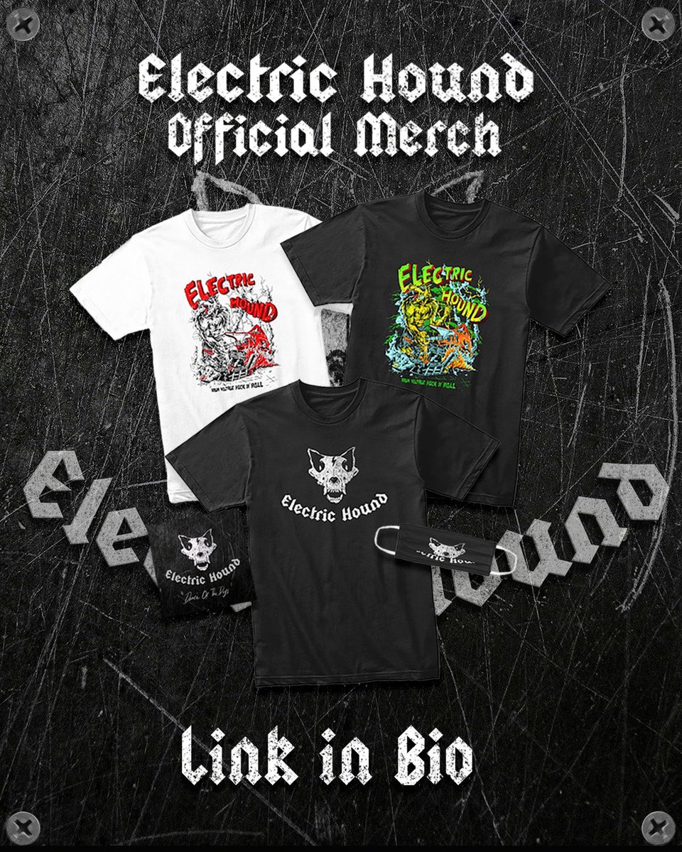 electrichoundUS's tweet photo. Get your paws on our merch, get it? Paws, cause we’re supposed to be hounds... https://t.co/g3WjESfXk2