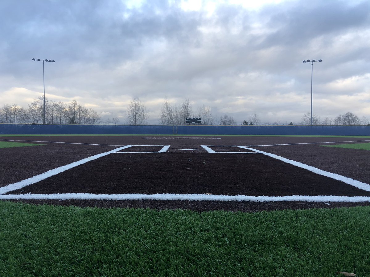 AMHSSoftball's tweet photo. “If you build it, they will come...” Checking out the new turf and missing all my AMHS softball players. Fingers crossed for 2021 🤞🏻🥎 https://t.co/3NcaAewkes