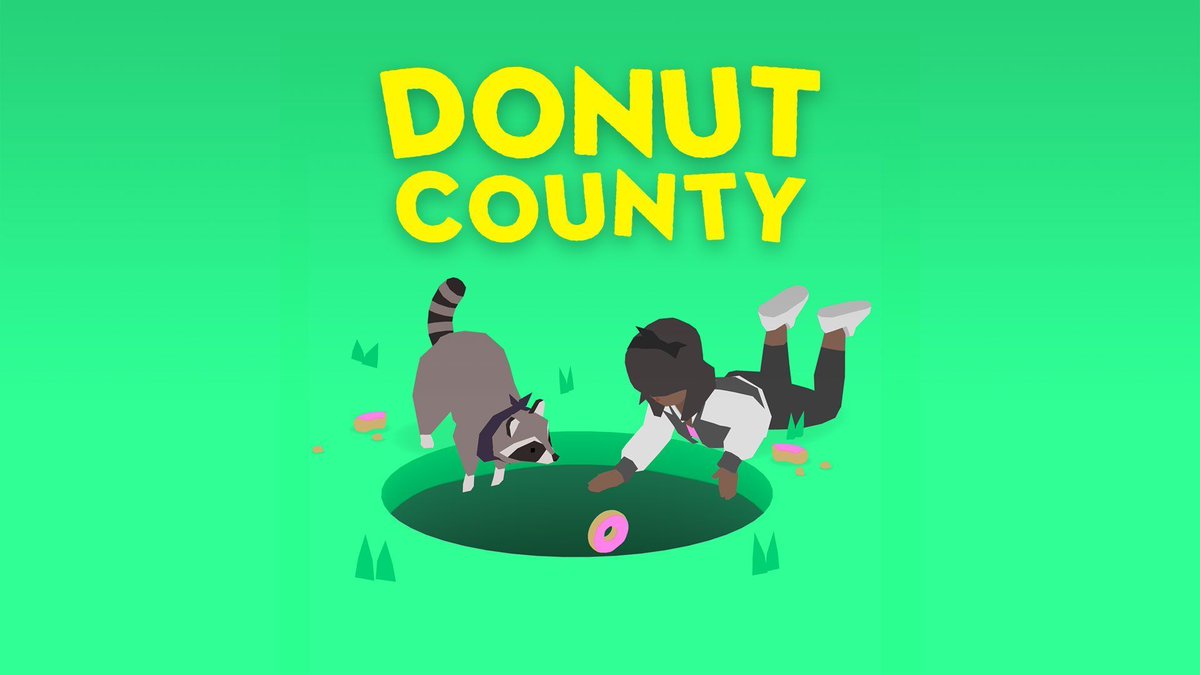 justkitzmiller's tweet photo. The HOLE is coming... Donut County is 70% off for the Nintendo Switch. #Nintendo #NintendoSwitch #DonutCounty #Deals #Sales #Videogames #LVL40 Highly recommend you go grab it! https://t.co/hmWnwPgE0j https://t.co/BrySHL7U3v