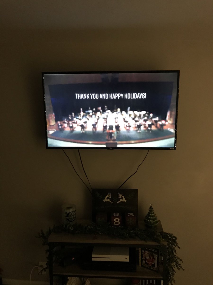 BBHHSBand's tweet photo. Good job everyone :) Happy Holidays! https://t.co/z6BD09uxSO