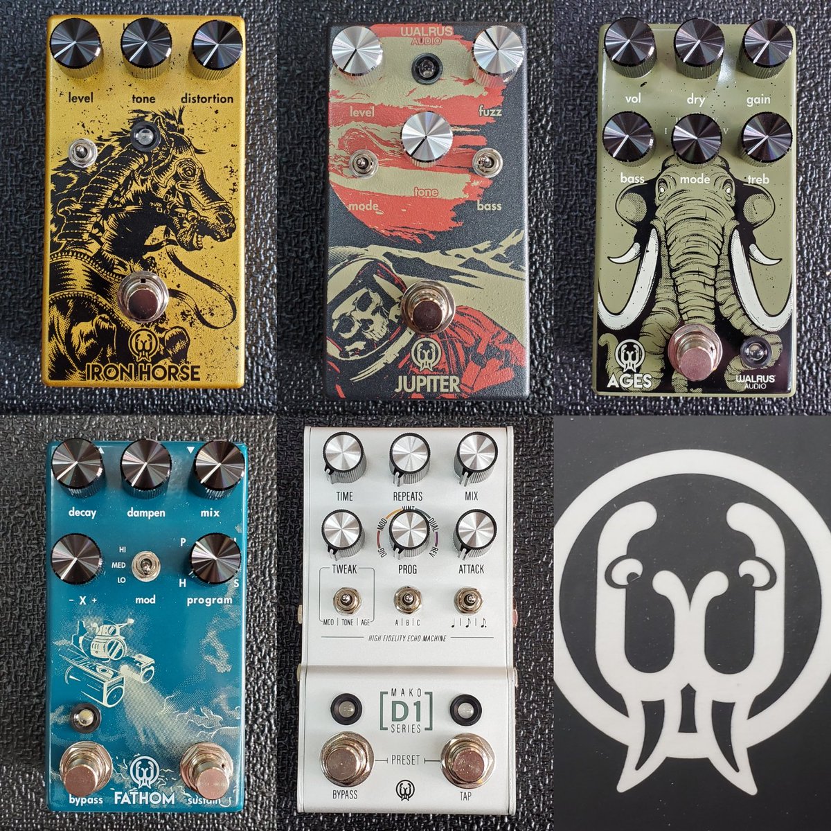 MusicGeorgetown's tweet image. Enjoy free shipping on effects for the lower 48 states through the end of the year:

Iron Horse LM308 Distortion V2 - $199
Jupiter Multi-Clip Fuzz V2 - $199
Ages 5-State Overdrive - $199
Fathom Multi-Function Reverb - $199
MAKO Hi-Fi Delay - $299
#georgetown_music #walrusaudio
