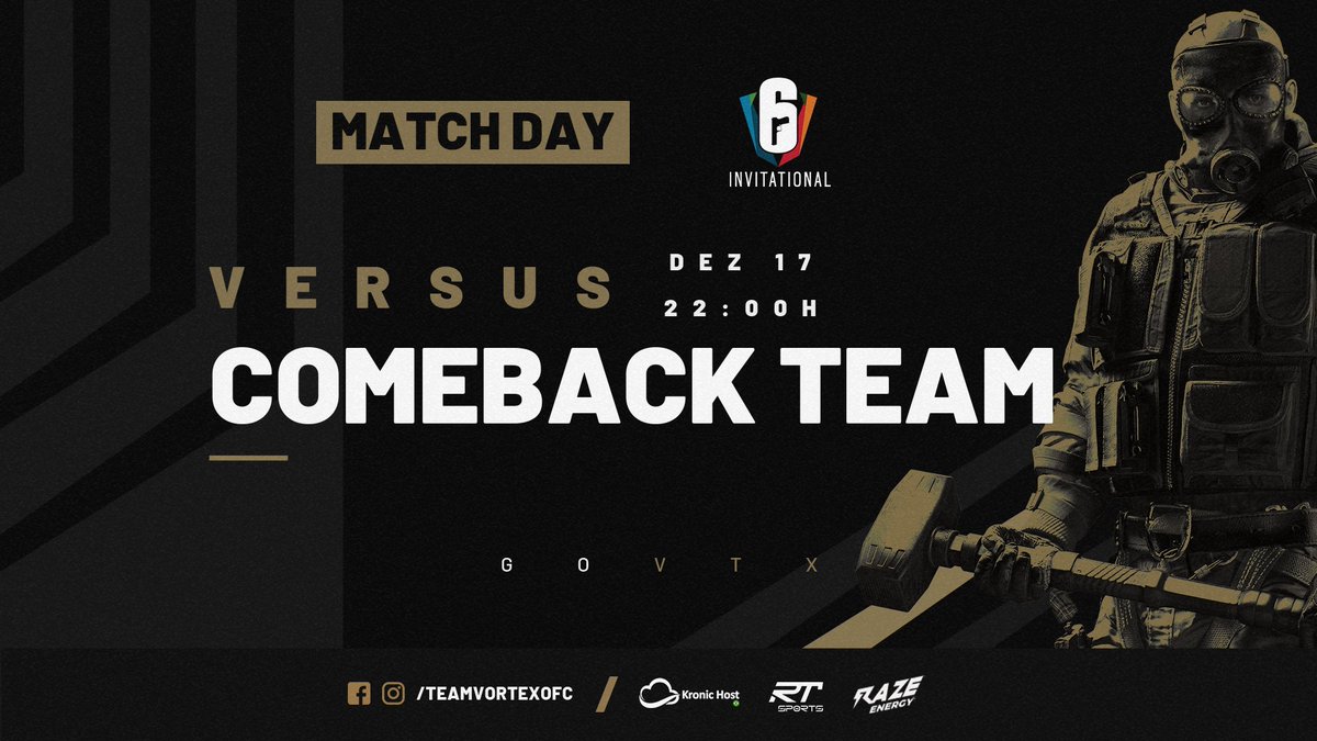 _TeamVortexOFC's tweet photo. [#R6]

Ainda tem jogo hoje pelo Closed Qualifier do #SixInvitational!

⏰ 22Hrs
🆚 #ComebackTeam

#GoVTX 🌪🌀 #CloudServer ☁⚡ #RazeRebellion https://t.co/221VRQ6v0B