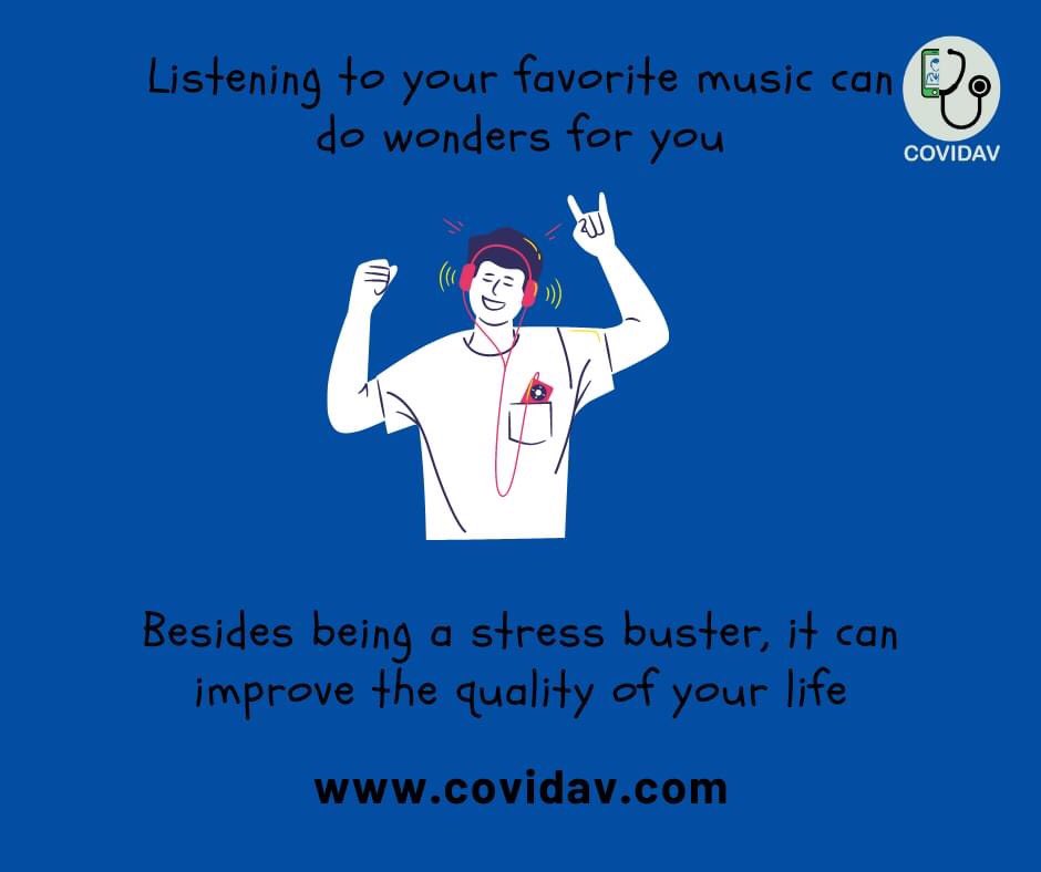 covidav's tweet photo. Listening to your favorite music can help you more ways than you can imagine. It can help uplift your mood, reduce your stress and improve the quality of your life.
#musictherapy #mentalhealth #mentalhealthawareness #emotionalhealth #mentalhealthmatters https://t.co/r0ETLY573Q
