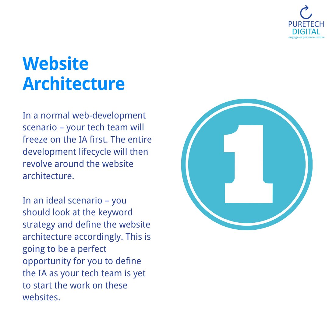 PuretechDigital's tweet photo. While re-designing a website, one critical element is often missed out – compatibility with search engines. If your website is not compatible with Google; chances are that you may lose out on a lot of organic traffic. 

#PuretechExpert #PuretechSEO https://t.co/dJb8SxHZNs