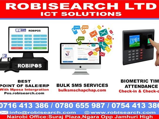 ROBISEARCH LTD is giving BIG offers on POINT OF SALE/STOCK CONTROL SOFTWARE,BULK SMS ,ACCOMMODATION SOFTWARE & WEBSITES. Watch more daily on NTV around 1,4,6,7 and 9PM to discover more. Contact 0780655987 or @robisearch
#SonkoIMpeachment #sonko #COVID19 #SonkoOut