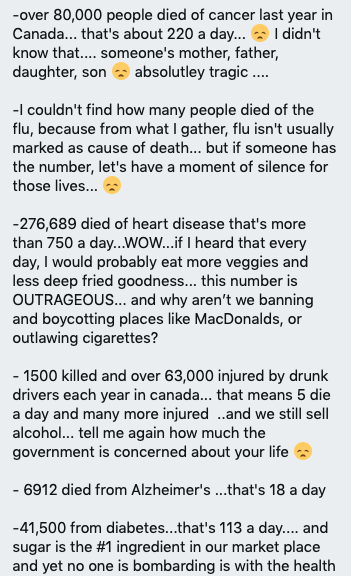 A thread a friend asked me to post: