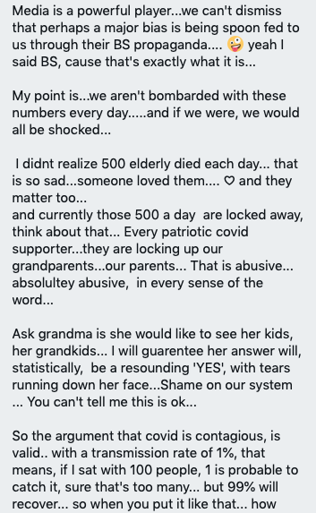 A thread a friend asked me to post: