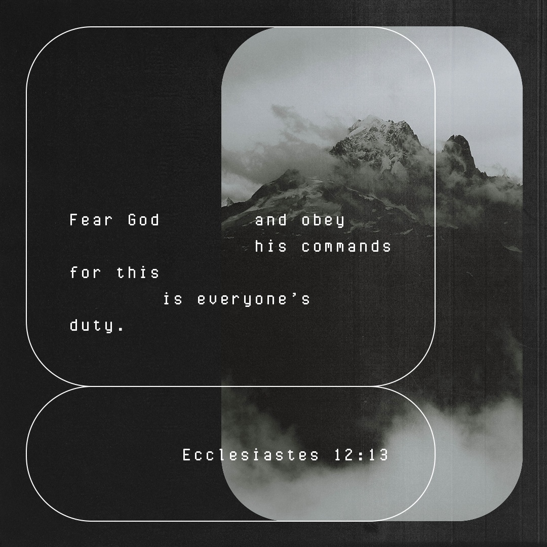 fear god ecclesiastes