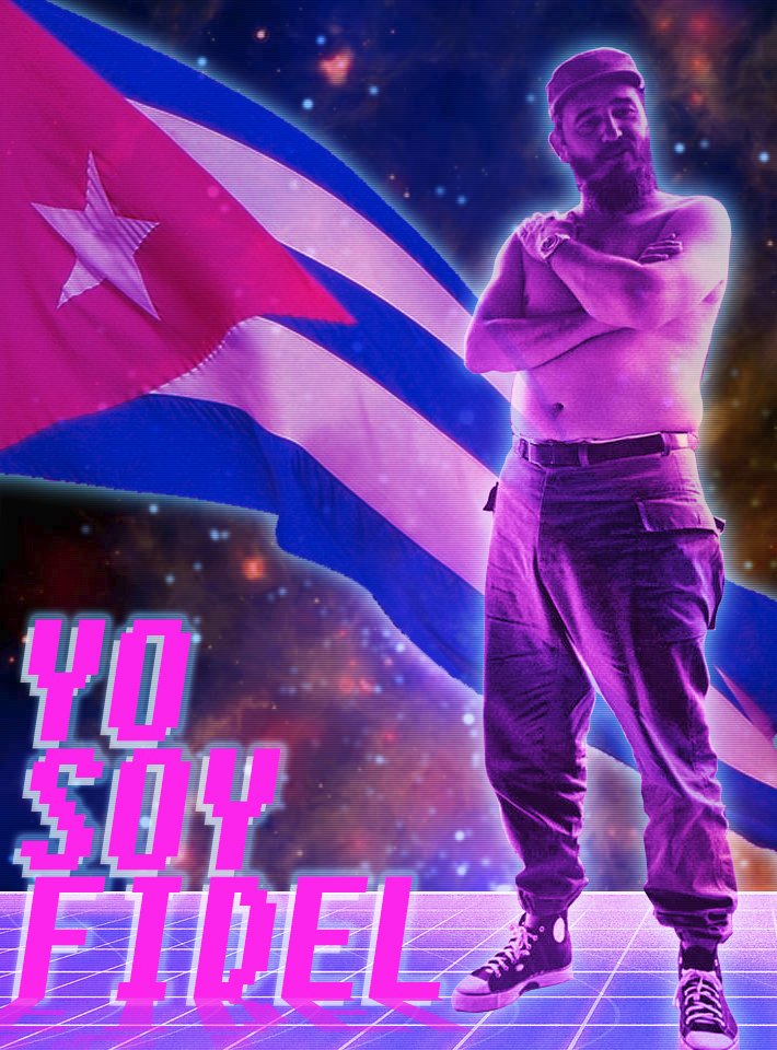 notXiangyu's tweet photo. One of my best laborwave creations in my opinion.
#laborwave #vaporwave #Fidel #FidelCastro #Cuba #YoSoyFidel https://t.co/Ry09umfXI4