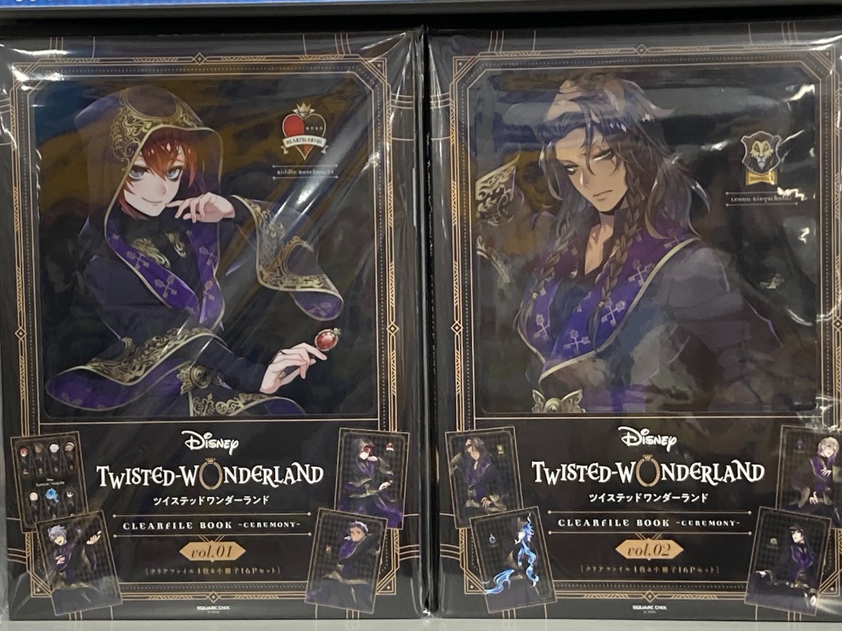 アニメイト長野 در توییتر 書籍新刊情報 ディズニー ツイステッドワンダーランド クリアファイルブック Ceremony Vol 1 ディズニー ツイステッドワンダーランド クリアファイルブック Ceremony Vol 2 Gファンタジー 21年 1月号 本日入荷