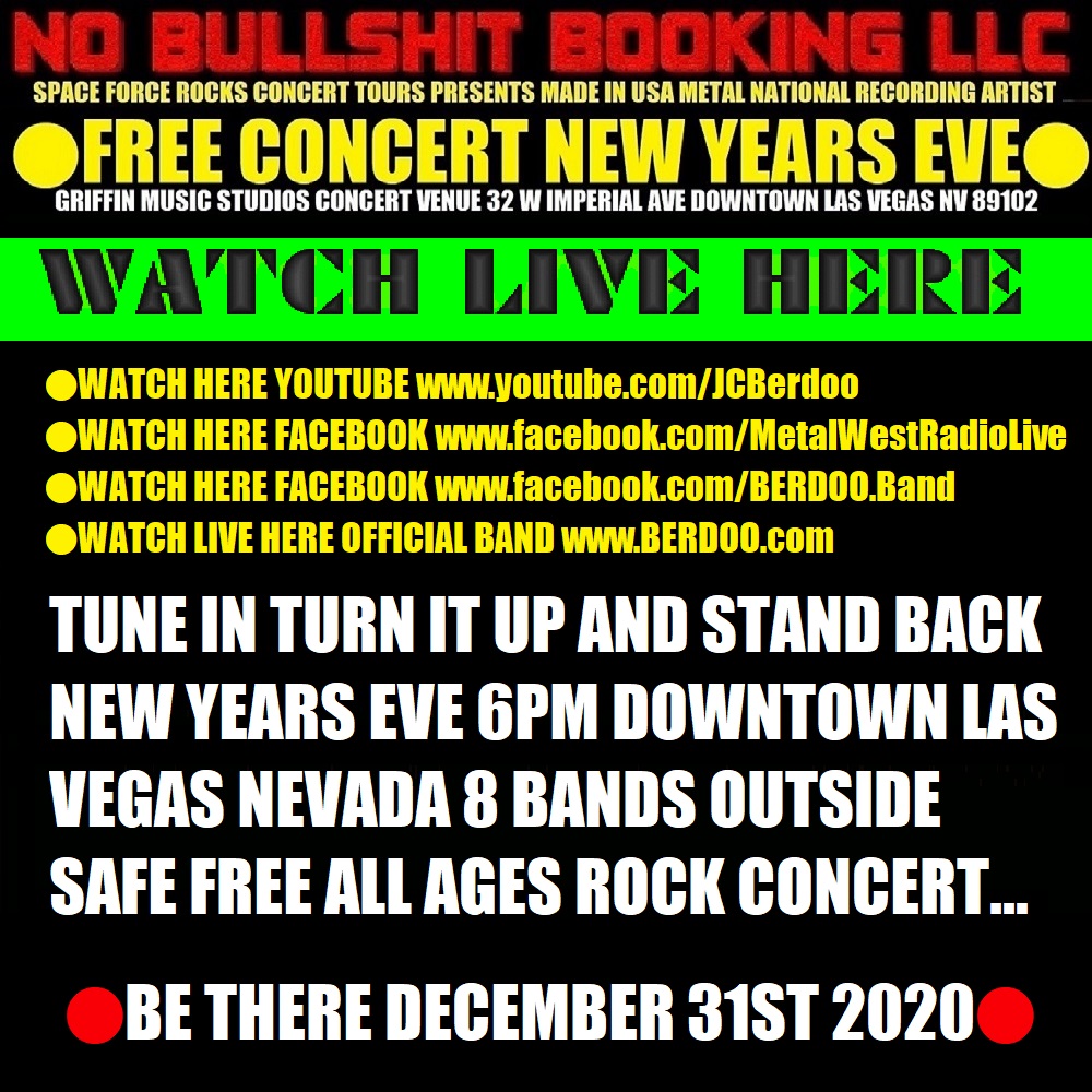 JCBERDOO's tweet photo. 🔴BERDOO #1 American Hardrock Metal biker band Free Concert Downtown Las Vegas 8 bands BerZilla Barbq Metal West Radio Live all ages 5pm 32 w Imperial ave https://t.co/7kDFcDPDIW #berdoo #blackcrowncult #williepsycho #dirthalo #kreepmyme #rhythmaffair #intheatersfriday #symptom🇺🇸 https://t.co/FB8Qfo3Zji