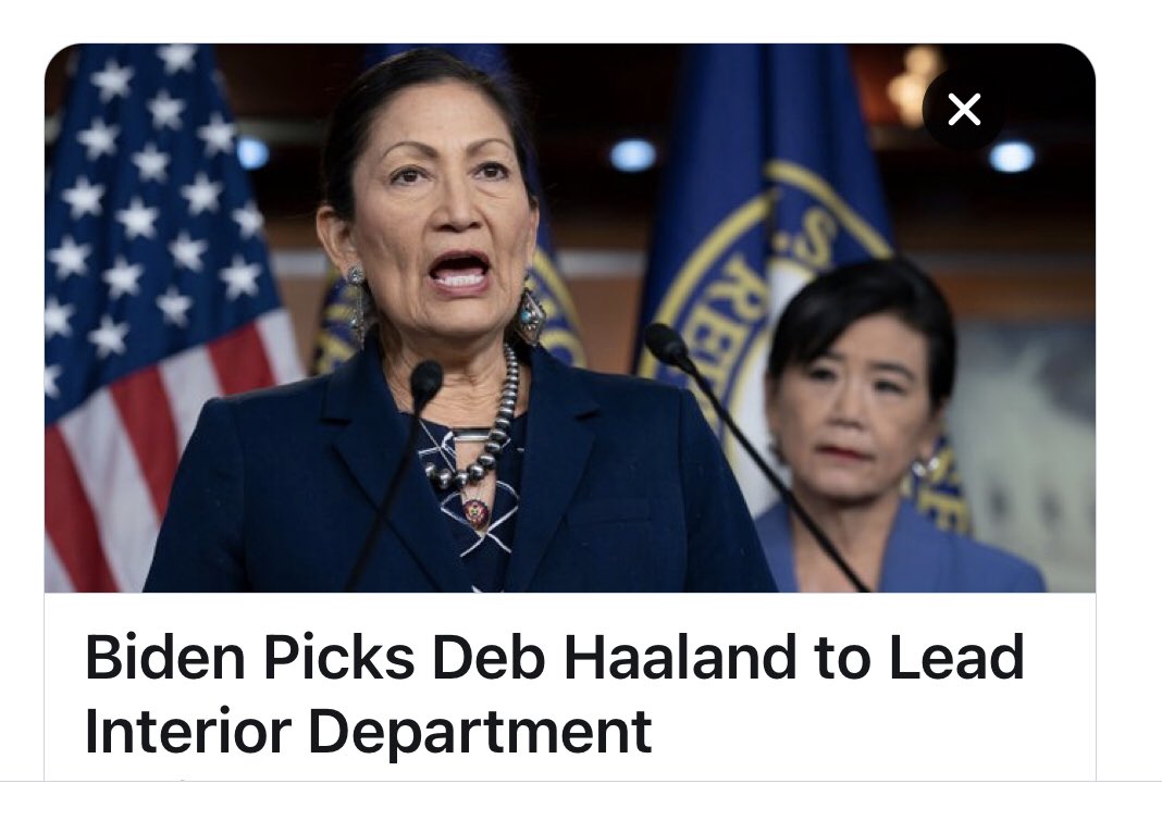 “Everything depends on our ability to sustainably inhabit this earth, and true sustainability will require us all to change our way of thinking on how we take from the earth and how we give back”
Deb Haaland #nmproud #BidenHarris #RepresentationMatters #education #Identity