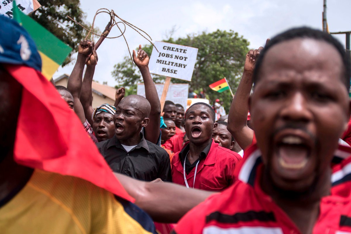 its country to be used as proxy against a fellow African state. The U.S tried making such overtures in Ghana. Thousands of Ghanaians took to the streets in protest. Similar efforts to base AFRICOM in Nigeria failed because Nigerians will have none of it.