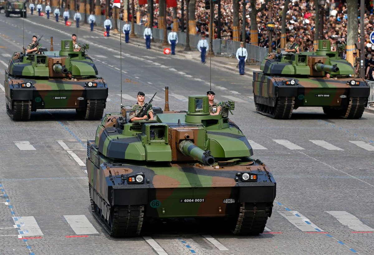 The French army has a fleet of 222 Main Battle tanks. All 3rd generation tanks. Nigeria has a fleet of 350 tanks. Again quantity negates quality. Nigeria can bring its entire tank fleet to bear in defence of her territory. The French cannot.