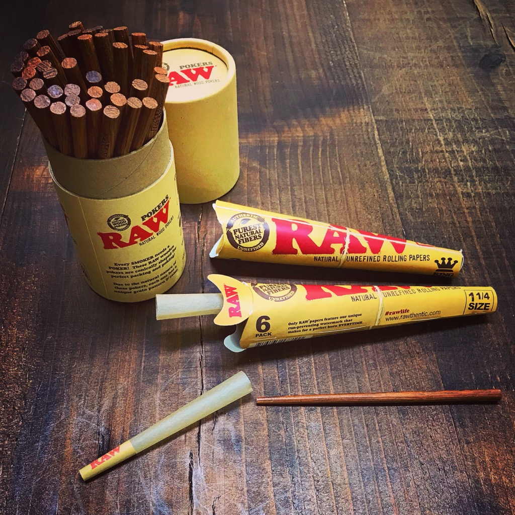RAWクラシック・コーン！発売以来大好評、チップ付きで1-1/4とキング