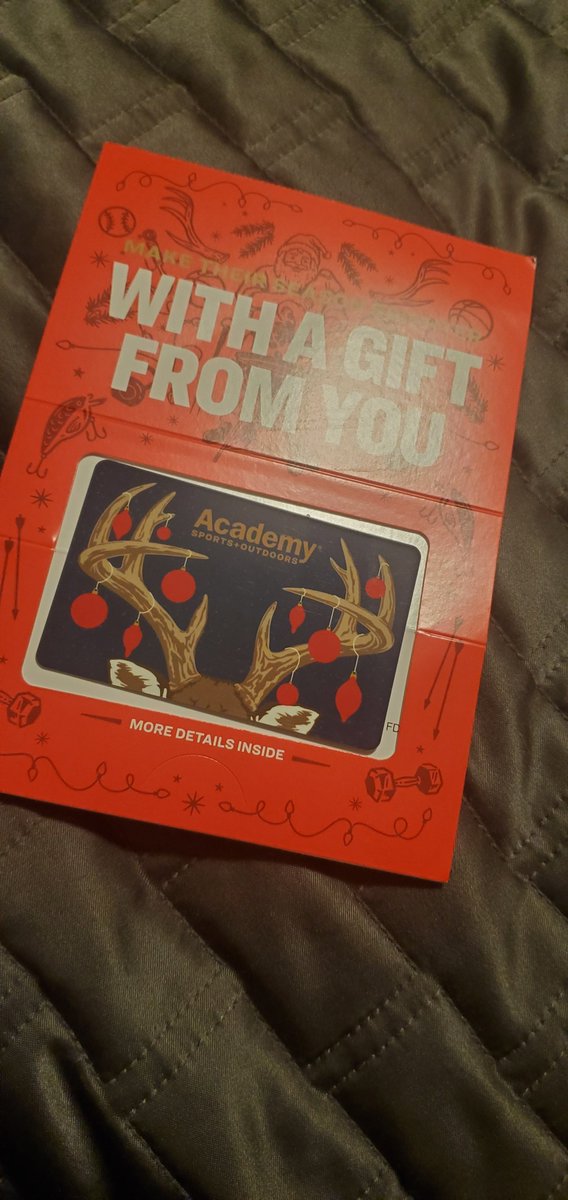 Melissa Seeger (@seegermelissa) on Twitter photo Well played <a href="/Academy/">Academy Sports + Outdoors</a>. Yeah, I'll buy a gift card..... great sales move!! Well played <a href="/Academy/">Academy Sports + Outdoors</a>. Yeah, I'll buy a gift card..... great sales move!!