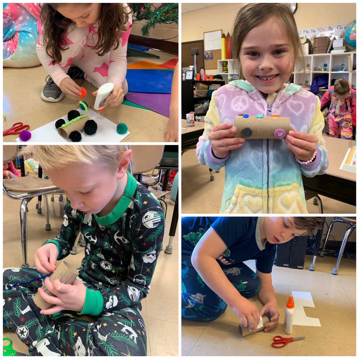 ILE 1st graders put their engineering skills to work today when they designed their own Polar Express trains 🚂❄️🎟🎄<a href="/sumnerstem/">@SumnerSTEM @SumnerSTEAM</a> <a href="/theTSIN/">Tennessee STEM Innovation Network</a> <a href="/BenLBruce/">Ben Bruce</a>