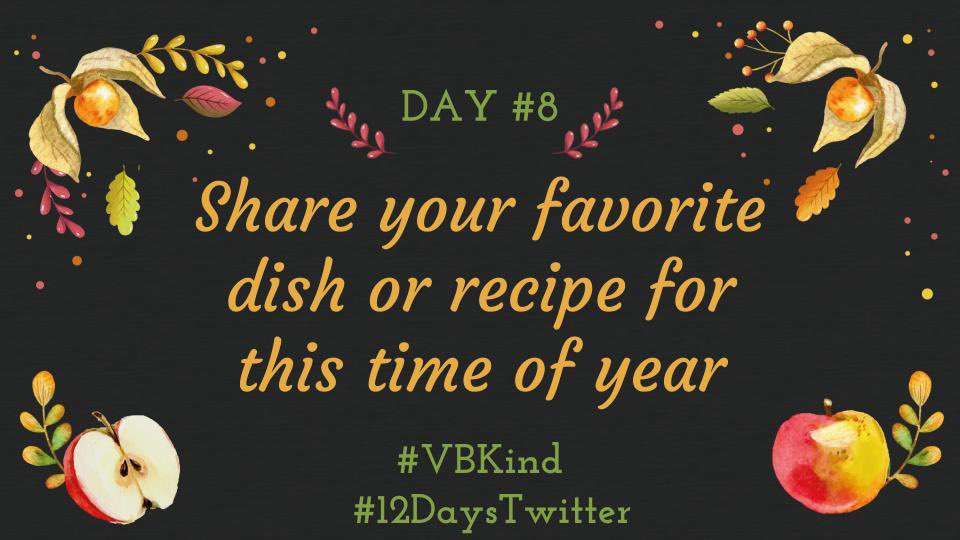 Dr_JamesAvery's tweet image. I cook everything all the time all year long, so I don’t have a special seasonal dish; however, I did make an Eggnog Creme Pie two weeks ago that made me lift my hands in praise. #VBKind #12DaysTwitter