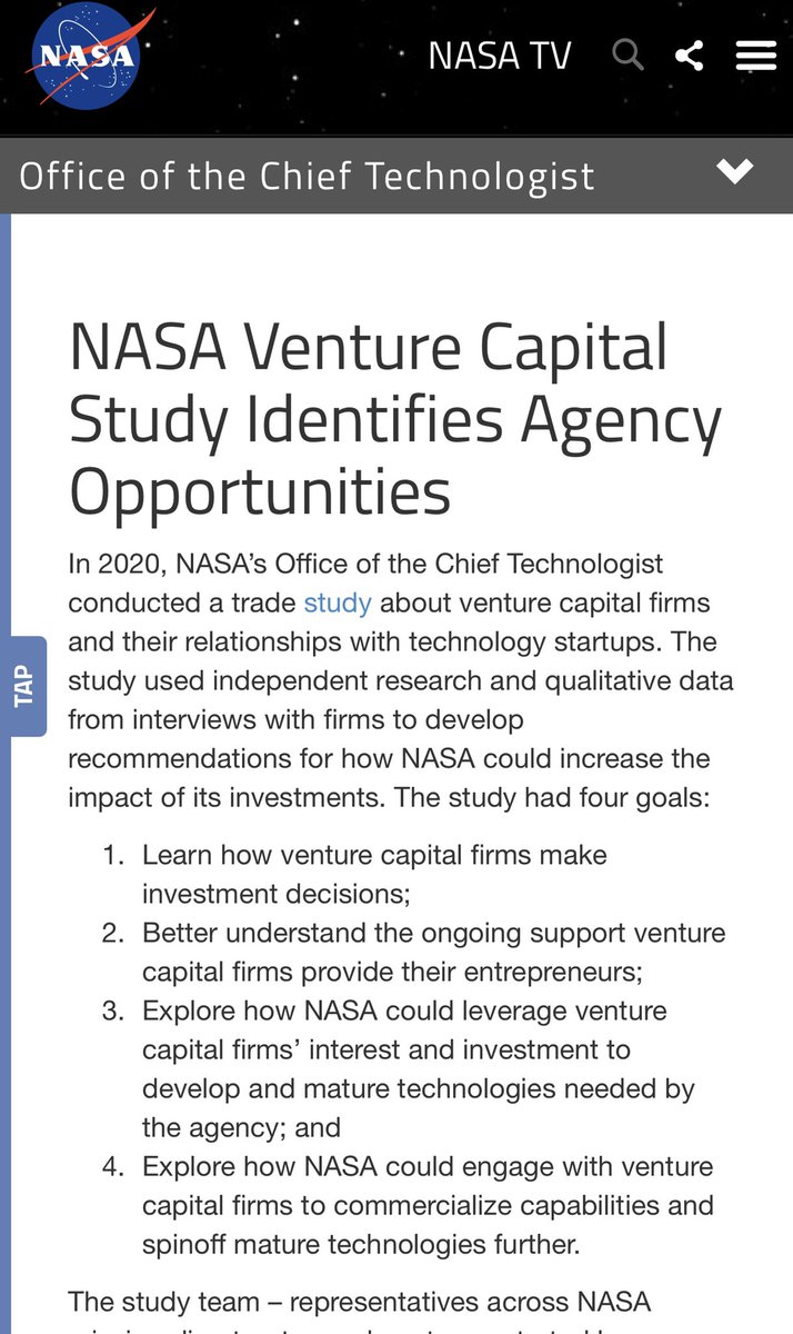 VC is so complicated, <a href="/NASA/">NASA</a> is trying to understand it. It’s all clear now.