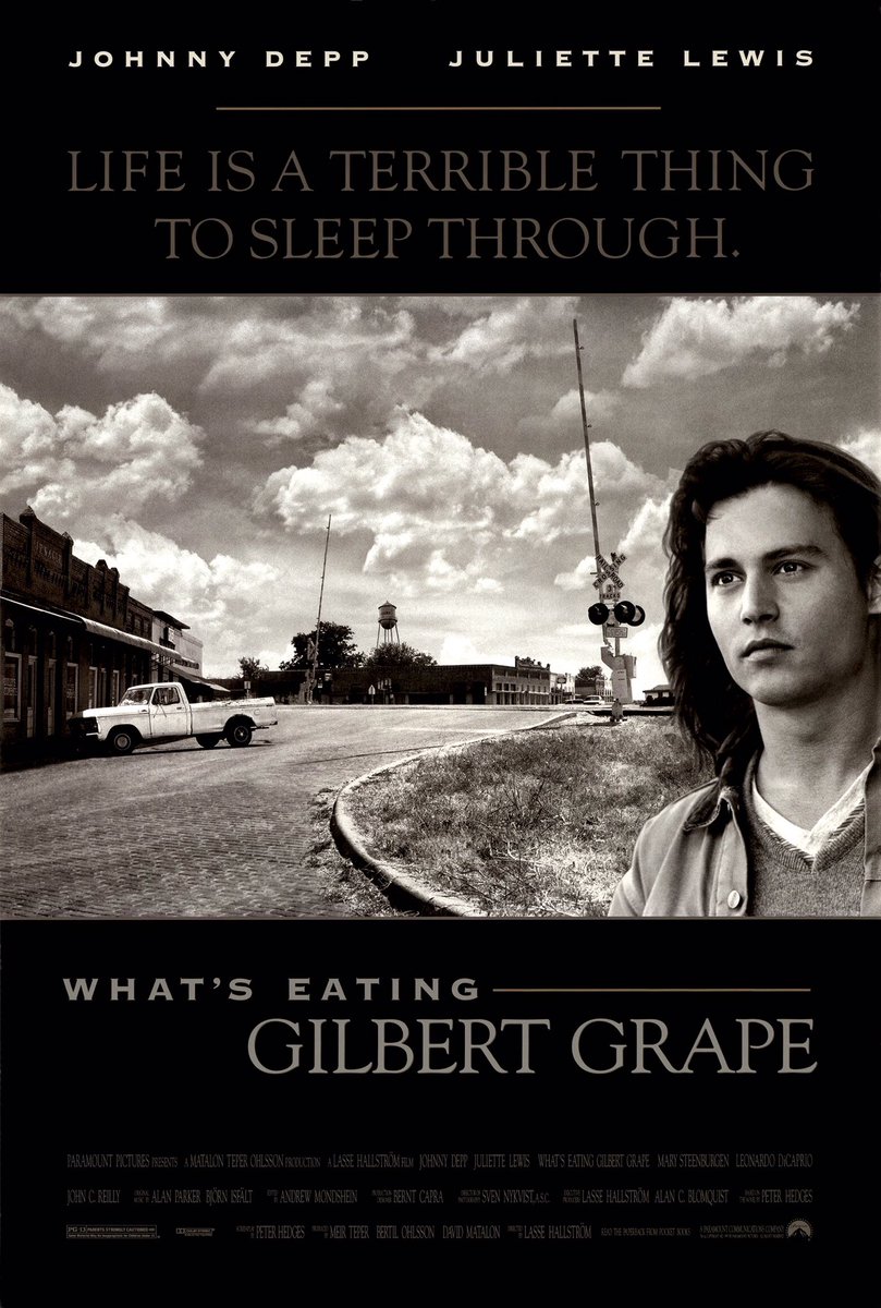 FilmNewsNos's tweet photo. 🎬MOVIE HISTORY: 27 years ago today, December 17, 1993, the movie ‘What’s Eating Gilbert Grape’ opened in theaters!
#JohnnyDepp #JulietteLewis #LeonardoDiCaprio #MarySteenburgen #DarleneCates #LauraHarrington #MaryKateSchellhardt #KevinTighe #JohnCReilly #CrispinGlover https://t.co/7rodlsIJ5M