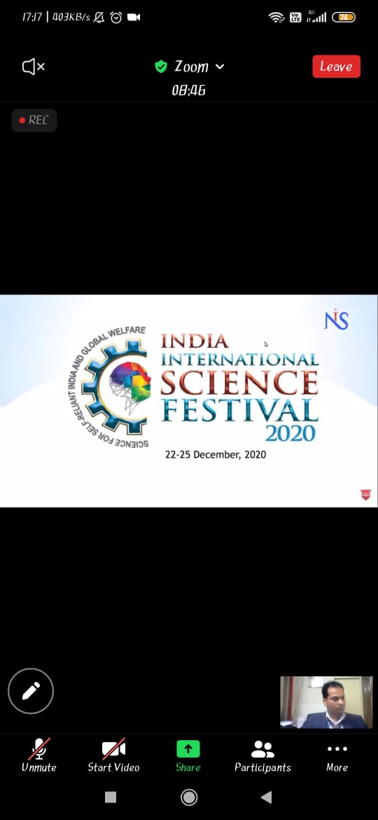 DevelopmentEdc's tweet photo. Glimpses of outreach program by IISF 2020 performed on virtual platform. https://t.co/iz42OwoZi3
