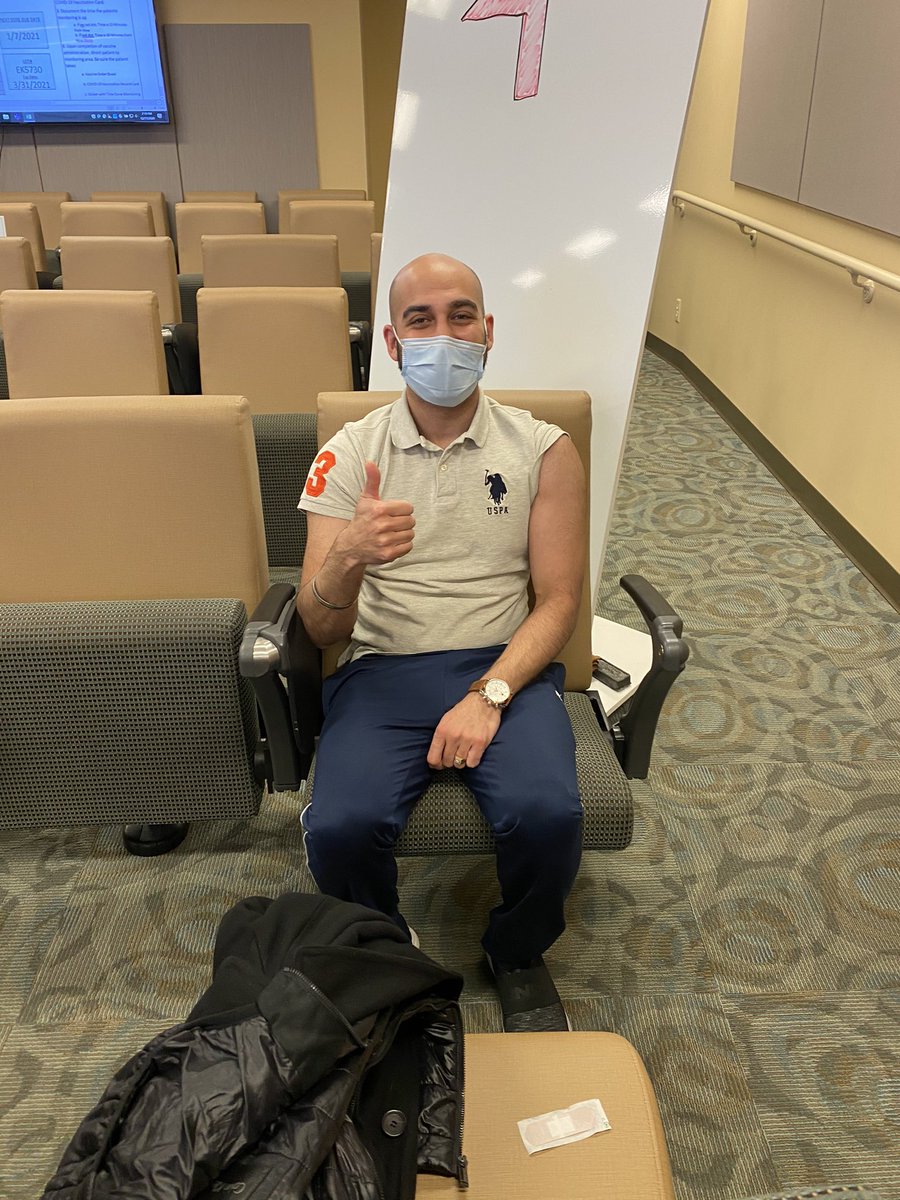 I’m vaccinated! If and when able, please ask about the COVID-19 vaccine and get vaccinated! Stay safe and healthy! #CovidVaccine #vaccine #COVID19