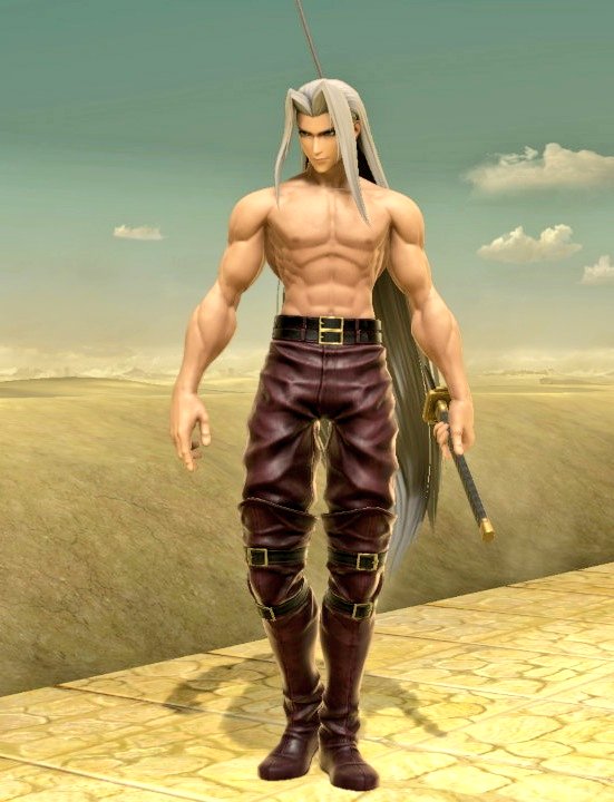 manuelo124's tweet photo. Soy el único que piensa que #Sephiroth en #smash se ve deli 🤤🤤🤤 https://t.co/iYvpGCj0c4