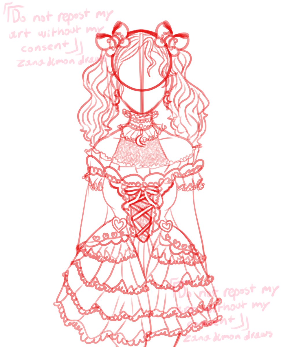 ZanaMoved's tweet photo. You can use this dress design if you want, just credit me
(also if ya’ll want ya’ll can send me your characters so I draw them with this dress on)
#art #dress #dress_design #digitalart #lolitafashion #lolita_fashion https://t.co/6KoX2qRWI2