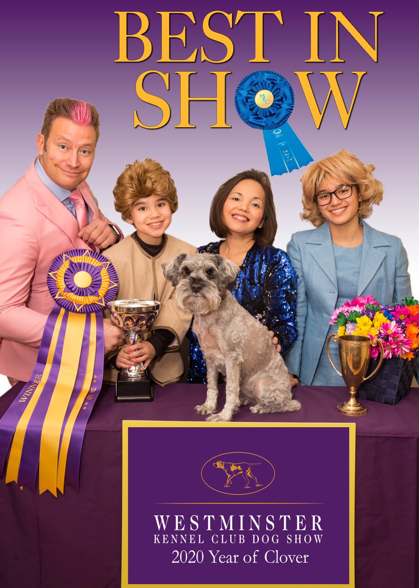 propergandiste's tweet photo. Pleased to share the annual Berteltrinh #XmasCard:
2020 was a ruff year. Wishing you a pawsitively awesome new year!
xo,
The Berteltrinhs
Photgraphy/Design:
Tara Marchiori
#YZF #YOW #YYC #BestInShow #Westminster #KennelClubDogShow #CleverClover #BestChristmasCard? https://t.co/YIbjnofeFv