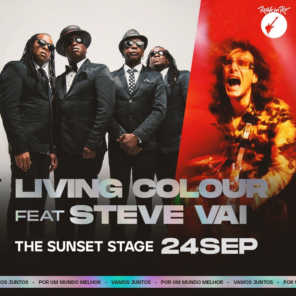 stevevai's tweet photo. Beyond excited to announce that I will be joining @LivingColour at @rockinrio 2021! https://t.co/bBhbZNw6US