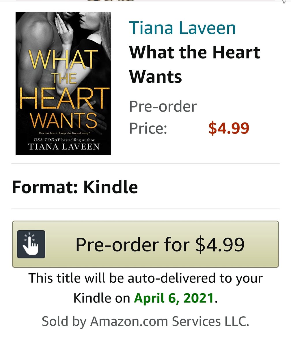 JenniferR554's tweet photo. COMING APRIL 6, 2021!! What the Heart Wants by #USABestsellingAuthor, @TianaLaveen
Can one heart change the lives of many?
#PreOrder NOW!
Amazon US: https://t.co/GieW4DOVcA
Amazon UK: https://t.co/YY9PnrVJ7Q
Amazon CA: https://t.co/XHXt2mXbwF
Amazon AU: https://t.co/706GOSshSK https://t.co/yaJ8GhQP7F