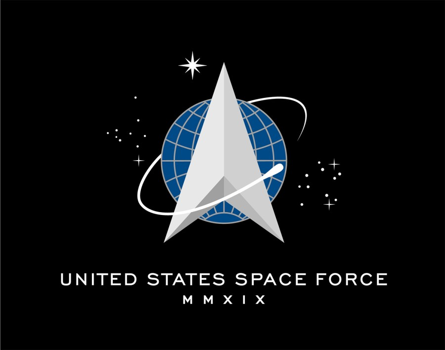 What two flags are we looking at?US Space ForceUS Army