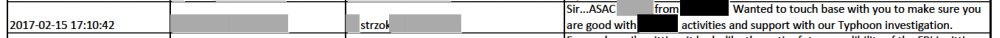 42)So an ASAC (Asst Special Agent in Charge) from another group or agency was running an operation against  @GenFlynn in February 2017? @SidneyPowell1