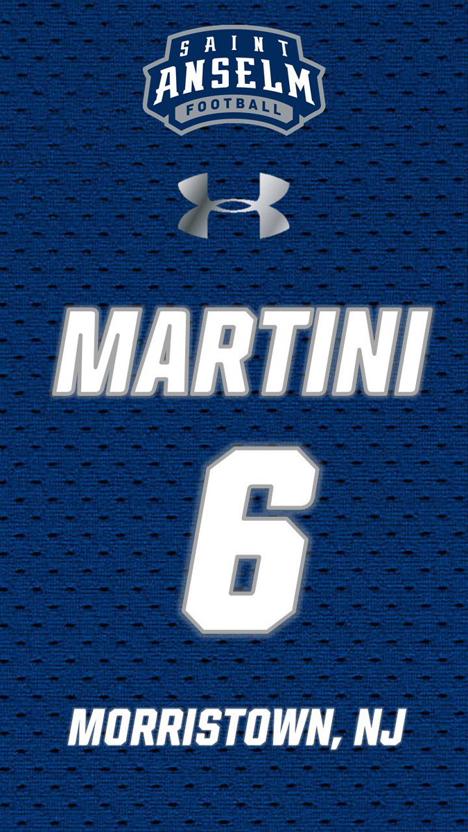 RJMartini31's tweet photo. Extremely honored and excited to receive an offer from Saint Anselm College 🔵⚪️🔵 @CoachBraine @STAHawksFB https://t.co/au3vNMBxpI