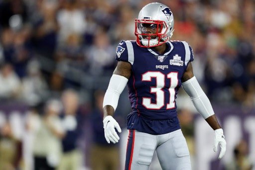 GridWeekly's tweet photo. The New England Patriots and star CB Jonathan Jones agreed on a 5 year contract worth $42.3 million dollars. Jones, a former Auburn standout, has a first quick step and the speed to keep up with the best receivers in the league. @GridWeekly #GWE https://t.co/Y0k0huAC5i