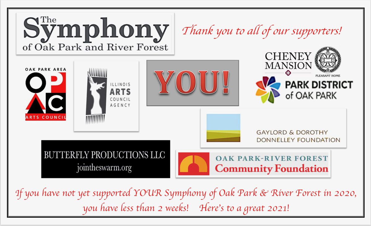 Symphony_OPRF's tweet photo. 2021 is right around the corner, which is set to be our 90th year. That’s right, we are one of the oldest orchestras in the country! We hope you can support us into our milestone year! Please see our website for how to donate! https://t.co/DU60RfUsjf