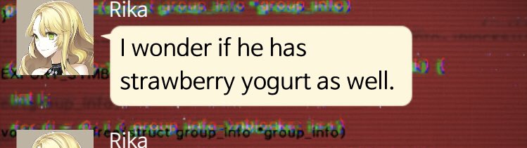 tokofukitty's tweet photo. // saeran ae , mysmes spoilers , rika , saeran afterending 

The worst thing a fictional character can do is mention a food because a fandom will make it their entire personality https://t.co/3vC78cO6yc