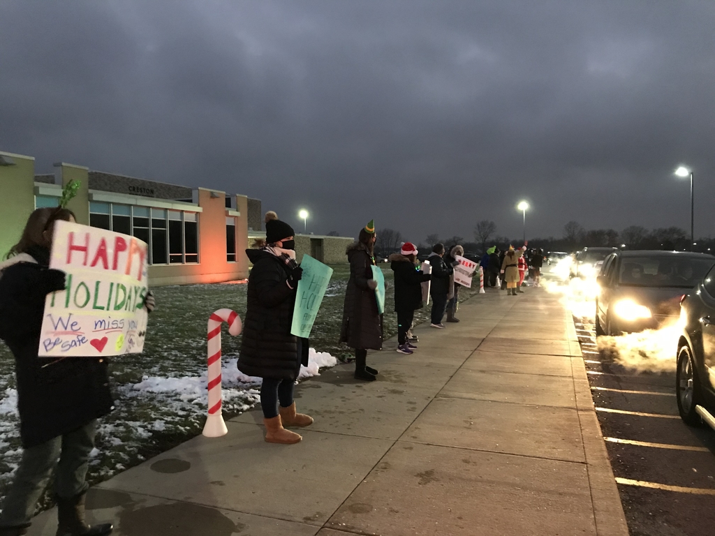 To say tonight’s Holiday Drive Thru was a success would be an understatement! Our CIMS family had a blast seeing our students &amp; families! 
*Tons of candy canes 
*Lots of free gifts
*138 cars of CIMS families 
*40+ staff members 
*1 night to remember!
We ❤️ You!