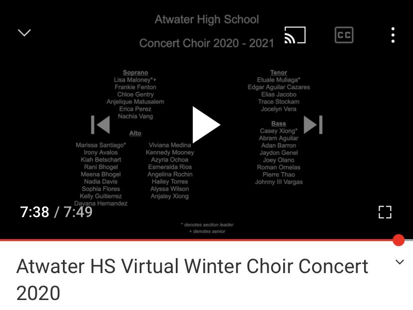Our virtual concert is now posted on YouTube! Click the link in our bio to watch, enjoy! 🎼