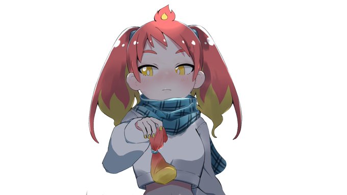 手に持ってるのは髪の毛じゃないです 