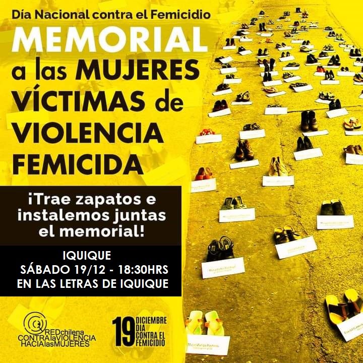 para_rocio's tweet photo. Este sábado #19N nos acuerpamos por ROCIO nuevamente!
#JusticiaParaROCIO
#DerechosHumanos
#Chile #NiunaMenos
@SernamegTarapac. @iquiquetv @laestrellaiqq @ElLongino @edicion_cero @profasfemiqq 

#Noestamostodas
Ley de #Femicidio ahora!
#Tarapaca #IQUIQUE #ALTOhospicio https://t.co/TtJG37aN72