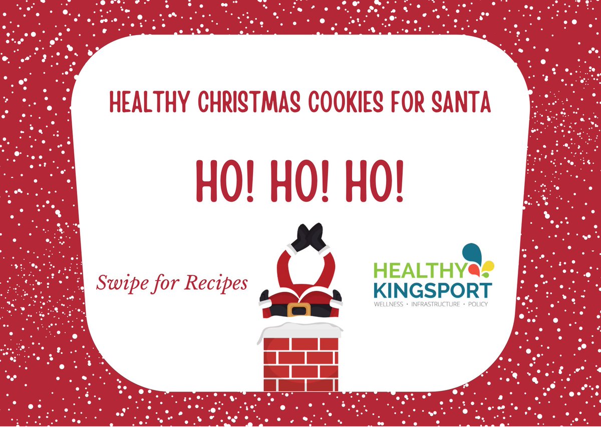 healthykpt's tweet photo. Santa needs to stay healthy for his long night before Christmas! 

Here are some healthy cookie recipes to leave out for Santa!

#Santa #Christmas #merry #healthyholidays #kingsport https://t.co/di34Ny68fU