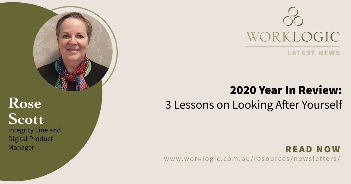 2020 Year in Review | 3 Lessons on Looking After Yourself. What’s happened to us this year? What have we learnt? What lessons do we want to carry over into the future and how can we increase the likelihood of positive change happening? ow.ly/jqtE30roz7c