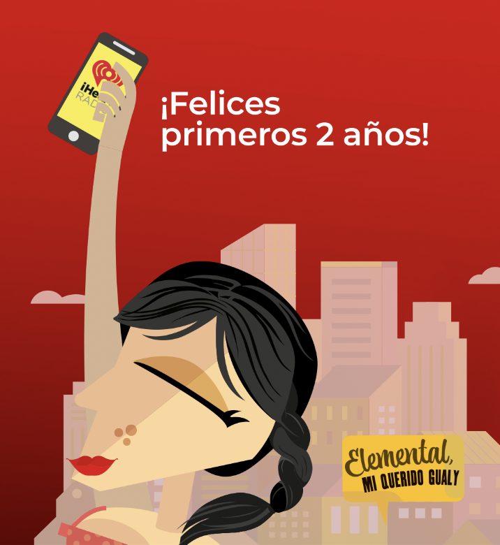 Oye <a href="/iHeartRadioMx/">iHeartRadioMx</a> por ahí nos dijeron que estás cumpliendo 2 años de llenarnos del mejor contenido... es "elementaaal" felicitarte y lo hacemos estrenando nuestro #podcast iheart.com/podcast/269-el…
