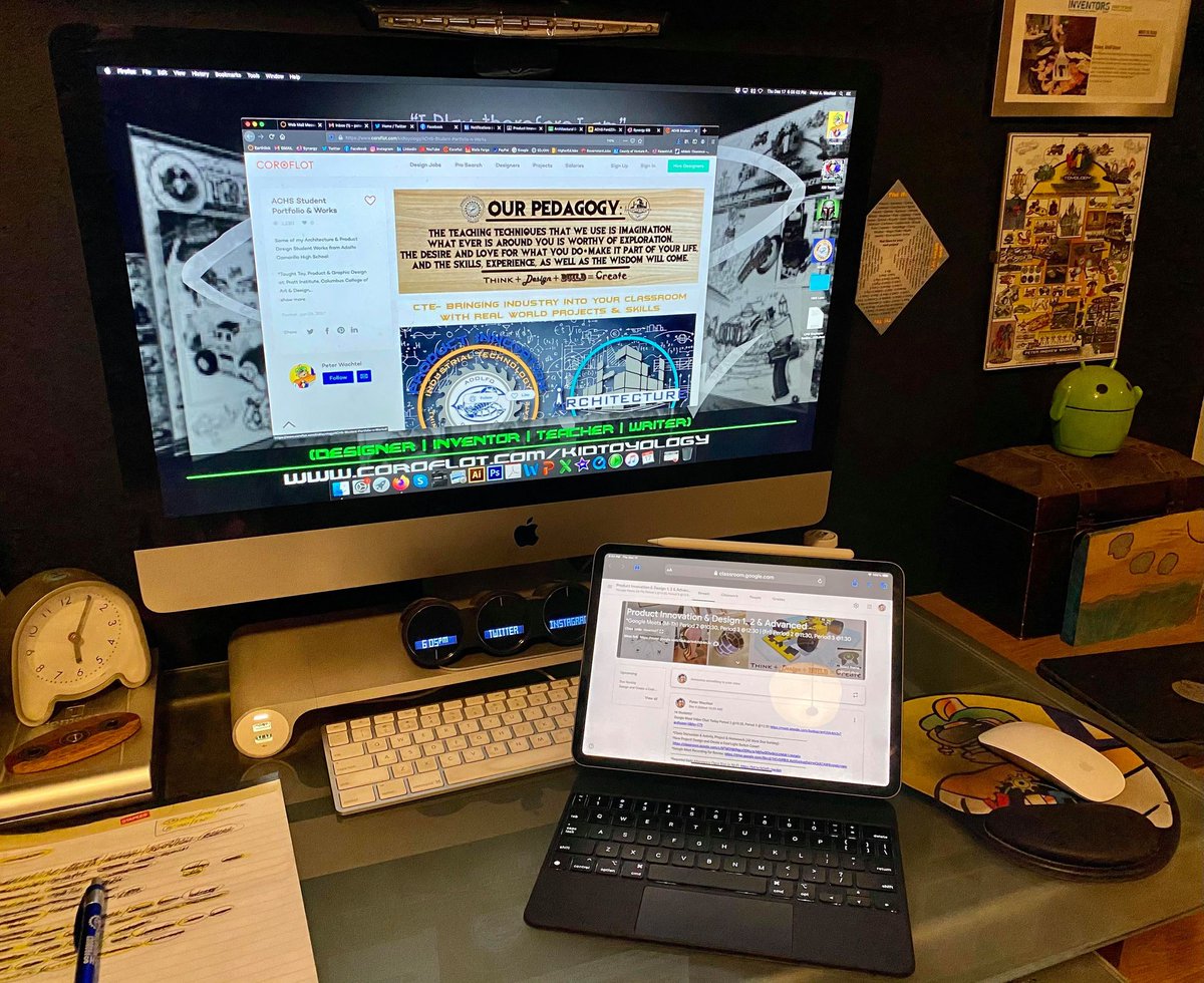 KidToyology's tweet photo. Loving @OxnardUExpress & @AlludoPlay Learn & Earn! Christmas came early this year & I can Teach with Style! Currently 44/1019 with 11775 Points! Awesome New Tech - Love the iPad Pro & Keyboard! Thank you @MrSorensen805 @achs_scorpions #yagottabelieve #AllAboardOUHSD #OUExpress https://t.co/YDIIoqlpDm