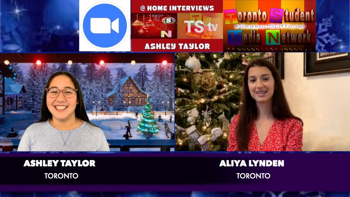 TSMN_studios's tweet photo. @ HOME INTERVIEWS w/ @thisashleytay concludes with @AliyaLynden who chats with Ashley and sings the title track to the album #WhatisChristmasFor TY Ashley and Aliya! Thank you @BOOKITTALENT Thank you everyone 4 watching! VIDEO: https://t.co/o9iX0EHJ2n https://t.co/eg8yIRZHhr