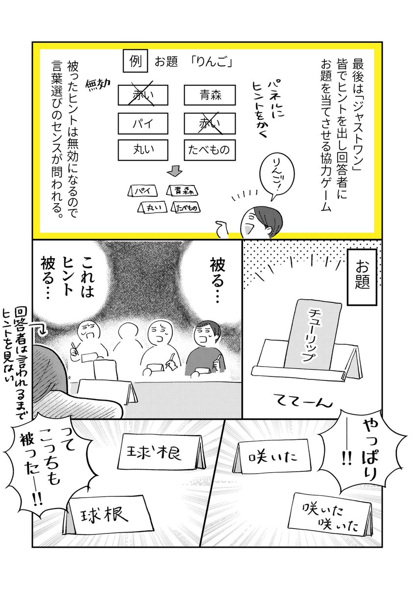 【ボードゲーム楽しかったよ漫画】(再掲2/2) 