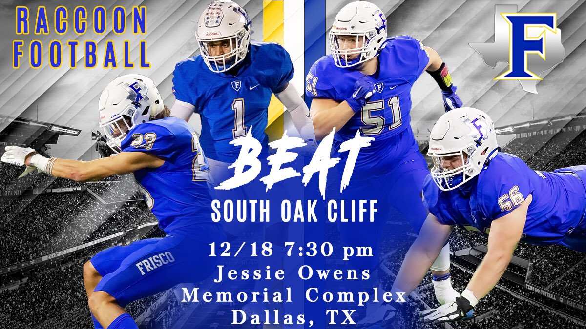 FHSRACCOONFB's tweet image. 🔥🔥🔥#downtobusiness