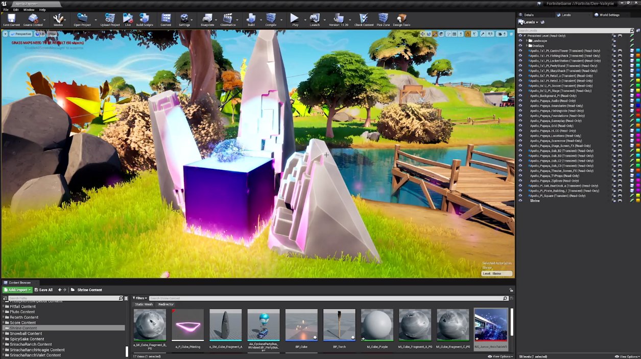 おかず なんと Fortnite の クリエイティブモードに Unreal Engineエディタが追加されます 何言ってるか分かりませんがそうなんです 詳細は の動画から Ue4 フォートナイト Unrealengineのinside Unreal Year In Reviewをhttps T Co