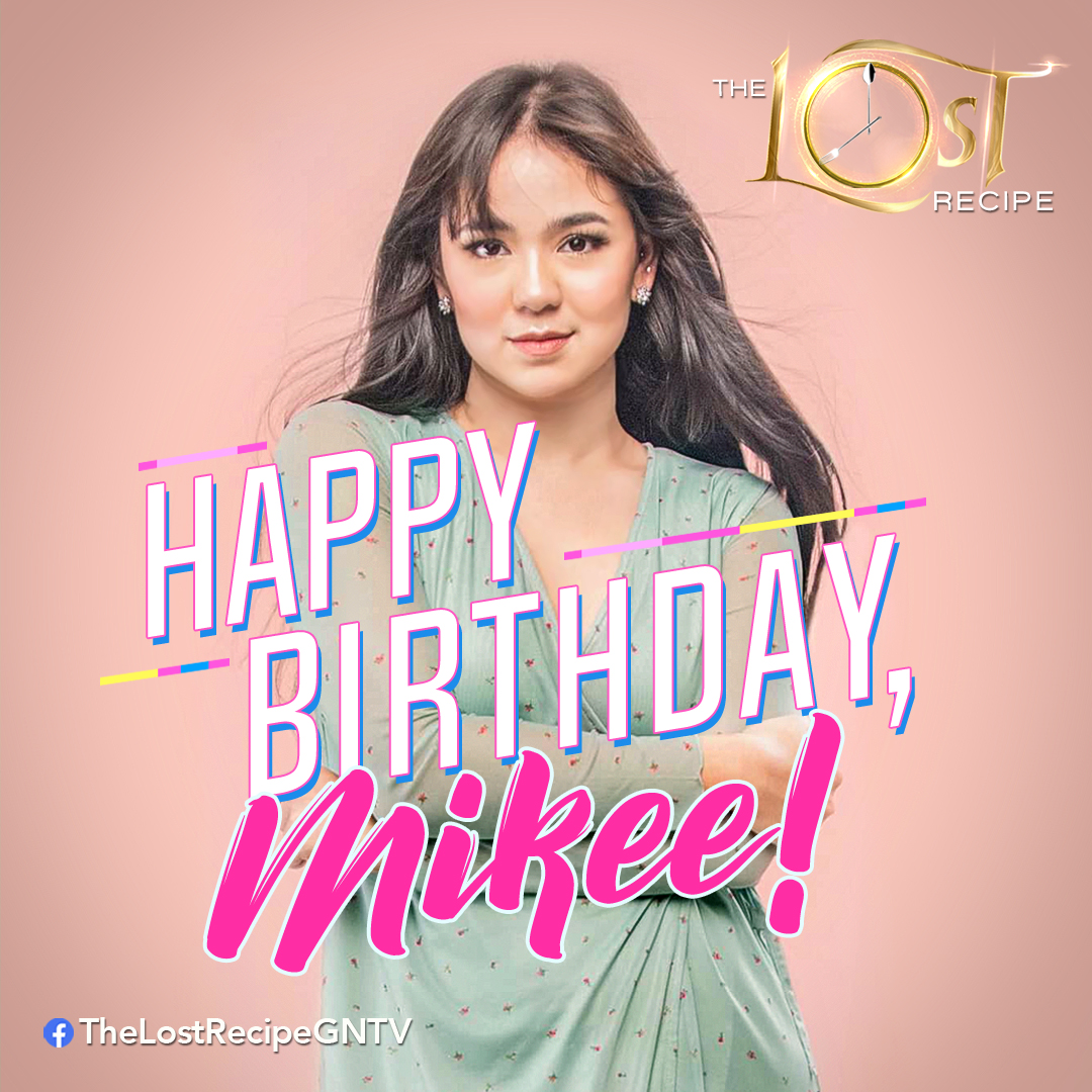 HAPPY BIRTHDAY, CHEF APPLE (<a href="/mikeequintos/">Mikee Quintos</a>)! 🎉🎉🎉

Ano'ng birthday message mo sa kanya? #TheLostRecipe 👨🏻‍🍳💖👩🏻‍🍳
